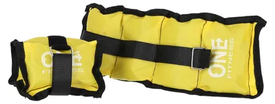 Produktbild von Ww01 Yellow Gewichtsmanschetten 2 X 0,7 Kg One Fitness