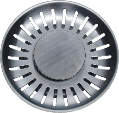 Produktbild von REGINOX R39267 Siebkorb NEW YORK Gun Metal II, Handbetätigung / Edelstahl PVD-Beschichtung
