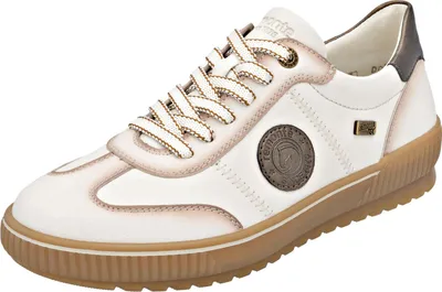Produktbild von Remonte Damen-Sneaker-Schnürhalbschuh Beige-Braun, Farbe:weiß, EU Größe:40