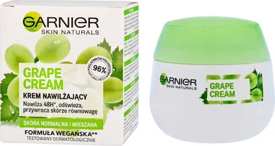 Produktbild von GARNIER Botanical Cream Feuchtigkeitscreme für normale bis Mischhaut Traubenextrakt 50ml