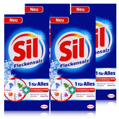 Produktbild von Sil 1 für Alles Hygienisch Rein Fleckensalz 500g-zur Zusatzbehandlung (4er Pack