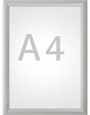 Produktbild von MAUL Klapprahmen MAULstandard Hochformat A4 Aluminium 1.2 x 33 x 24 cm silber
