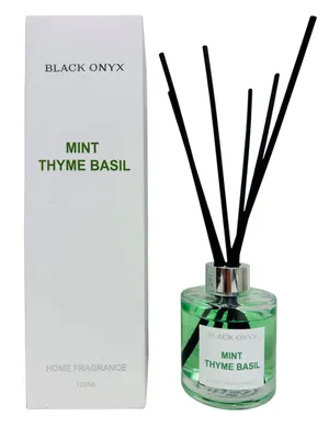 Produktbild von Black Onyx Raumduft 100 ml – Mint Thyme Basil