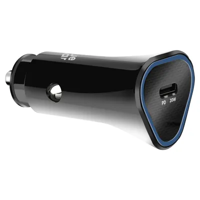 Immagine prodotto di Blue Star, caricatore per auto USB-C 20W Power Delivery a ricarica rapida compatto, nero