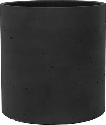 Obrázok produktu pre Keramické hrnce Kvetináč sivočierny D 30 cm H 30 cm