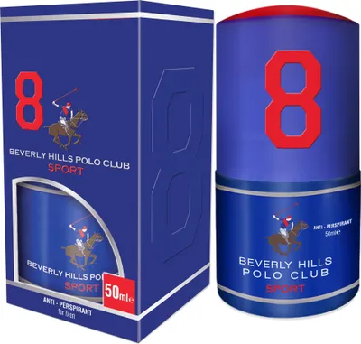 Image de Beverly Hills Polo Club, Sport, Déodorant Roll-On, pour hommes, 50 ml