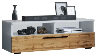 Immagine prodotto di Mobili TV | Lowboard | Armadio TV con spazio sufficiente | Dimensioni H. 39 x W. 115 x D. 40 cm | Mobili Fernseh – Arila XL