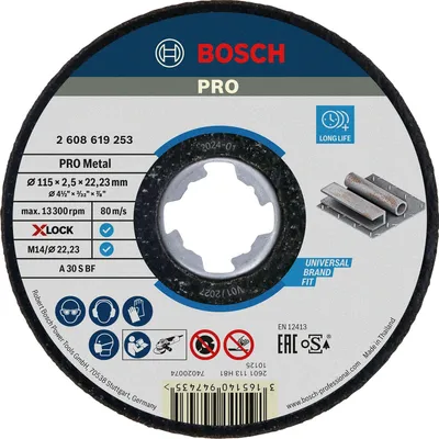 Immagine prodotto di Disco da taglio PRO Metal X-Lock, 115 x 2,5 x 22,23 mm, diritto, oSa