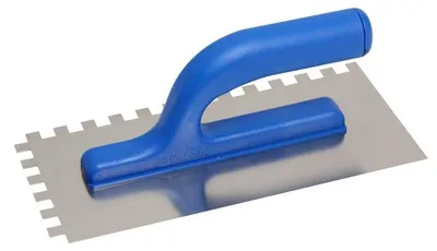 Obrázek produktu pro KUBALA - hladítko nerezové 270x130mm zub 10mm