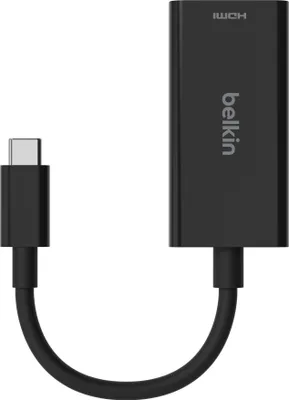 Produktbild von Belkin AVC013BTBK, HDMI Typ A (Standard), USB Typ-C, Weiblich, Männlich, Gerade, Gerade
