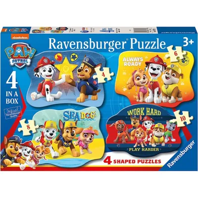 Image de RAVENSBURGER Puzzle Paw Patrol 4in1 (4,6,8,10 pièces)