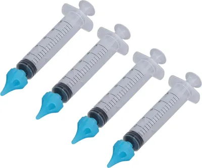 Image de 4 pièces de cérumen universel seringue outil de rinçage nettoyant pour enfants adultes