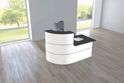 Zdjęcie produktu dla Design Recepcja Recepcja Cento 1,8 m Biały Antracyt