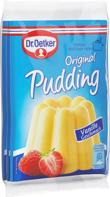 Produktbild von Dr. Oetker - ORIGINAL Pudding - Vanille - 3x37g (blau)