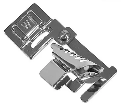 Binderfuß 9 mm für Janome Nähmaschinen, Aufrastung, mittlere Nadelposition