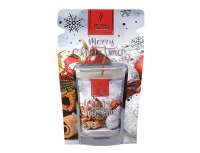 Immagine prodotto di Nohel Garden Candela in vetro PER TE Al profumo di latte di mandorla 130g