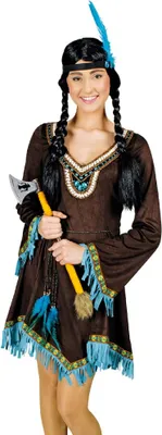 Produktbild von K31250688-44-46 Damen Kriegerin Kostüm-Kleid Gr.44-46