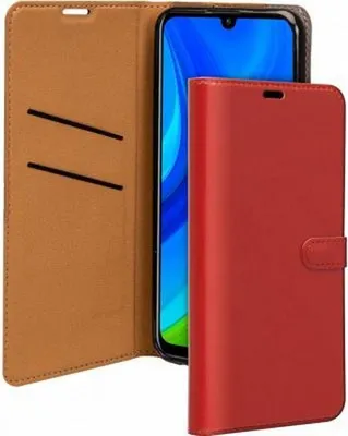 Image de Folio Huawei P Smart 2021 Wallet Fermeture aimantée Fonction Stand Rouge - Circuit court européen Bigben