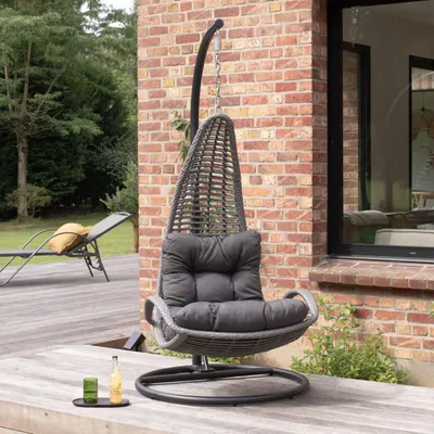 Image de Fauteuil suspendu Noir BAYA