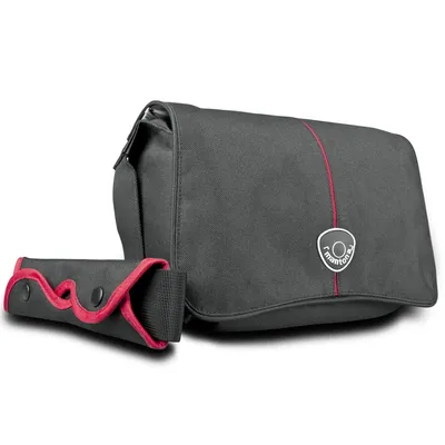 Image de Mantona Cool Bag Sacoche pour appareil photo noir / rouge