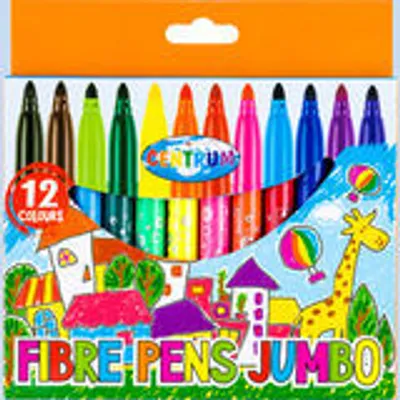 Produktbild von Centrum Centrum 12 viltstiften Jumbo 80782
