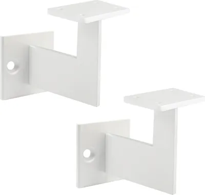 Immagine prodotto di Natural Goods Berlin EDGE supporto per corrimano, supporto per ringhiera, maniglione, supporto per mensola, bianco, 2 pezzi
