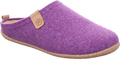 Produktbild von Rohde Damen Pantoffel Softfilz Hausschuh Wechselfußbett Tivoli-D 6860, Größe:41 EU, Farbe:Braun