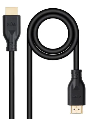 Obrázok produktu pre Nanocable 10.15.3905, 5 m, Typ HDMI (štandard), Typ HDMI (štandard), 3D kompatibilita, Audio Return Channel (ARC), Čierna