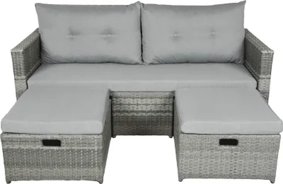 Produktbild von Garden Pleasure 970389 Lounge-Sofa 'MALTA' für Außen- und Innenbereich