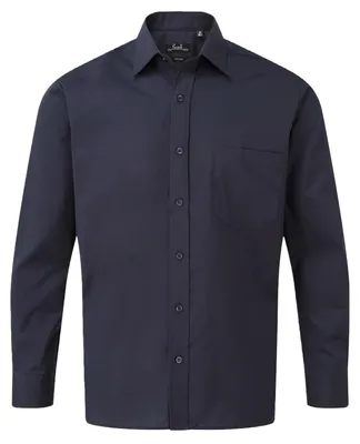 Image de Chemise Premier pour homme à manches longues LT5998 (39,5 cm) (bleu marine)