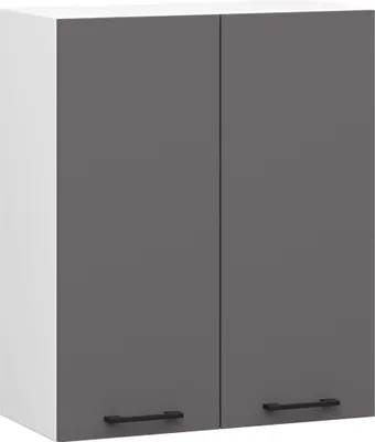 Produktbild von Akord Schrank Oliwia Weiß‑Grau/Graphit 30X60X58 Cm