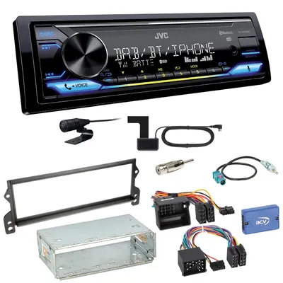 Produktbild von JVC KD-X472DBT Digitalradio Bluetooth FLAC USB Einbauset für MINI R50 R52 R53