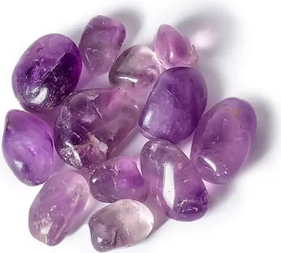 Imagen del producto de Amatistas pulidas en tambor, calidad superior -- aproximadamente 3-8 cm; aproximadamente 500 g. Se pueden comprar en línea