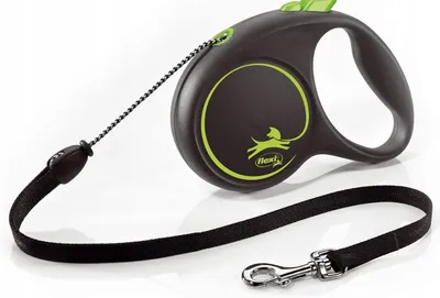 Produktbild von Flexi Black Design M Automatik-Leine 5m Grün