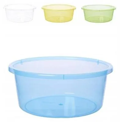 Produktbild von Plafor Industrieschüssel 10,5 L transparente Kunststoffschüssel