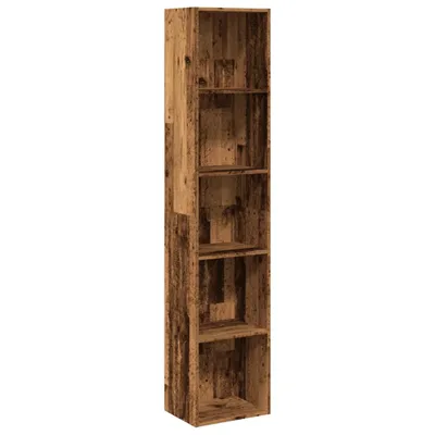 Produktbild von vidaXL Bücherregal Altholz-Optik 40x30x189 cm Holzwerkstoff