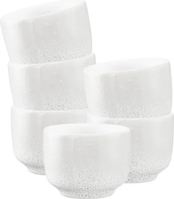 Produktbild von Seltmann Weiden Sento Home Espressotasse ohne Henkel 80 ml 6er Set - Aura white