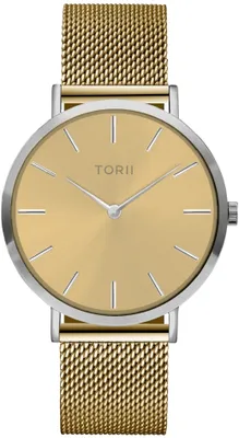 Produktbild von Damenarmbanduhr TORII S38GM.GS in klassischem goldenem Fashion-Stil.