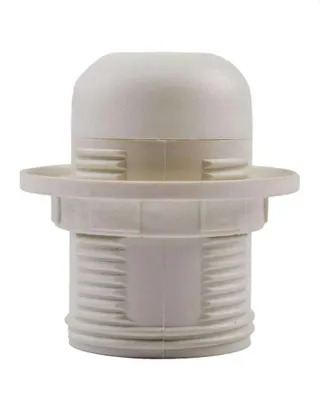 Image de OTE27-00/0/T Douille plastique lisse E27 Blanc
