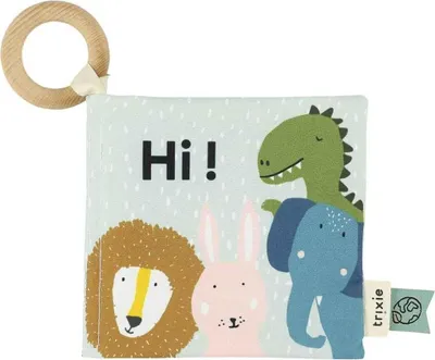 Image de Trixie Baby Livre Crépitant - Animaux - Jouets sensoriels 6 mois et +