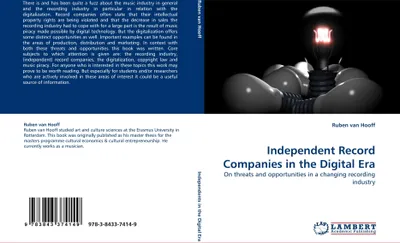Produktbild von Independent Record Companies in the Digital Era