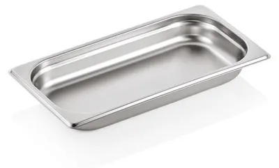 Produktbild von 10x WAS Germany GN Behälter 1/3, 1,5 l, Höhe: 40 mm, Chromnickelstahl 18/8, Edelstahl
