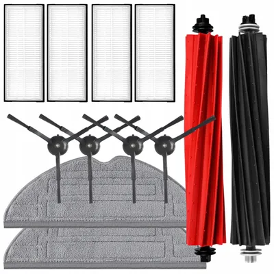 Produktbild von Areose Zubehör-Set für Roborock S8 Filter Bürsten Mopps 12 Stück