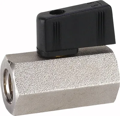 Image de BEE G Mini-Kugelhahn, laiton, 3/8" IG/IG, PN30, 93500, 1 pièce.