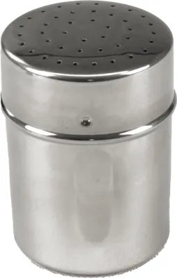 Produktbild von 1 Stück Streuer fein 150ml aus Edelstahl inkl. Deckel