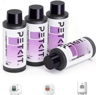 Produktbild von PETKIT Pura X Pura Max 2 Selbstreinigende Katzentoilette Geruchsentferner-Nachfüllflüssigkeit (4 Flaschen)