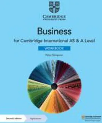 Zdjęcie produktu dla Cambridge International as & a Level Business Workbook with Digital Access (2 Years)