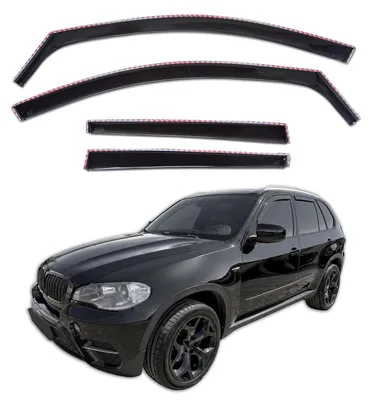 Image de GP Déflecteurs Deflecteurs D'Air Pour Bmw X5 E70 2007-2011 4pcs, Aérodynamique, Montage Facile