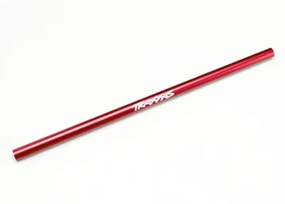 Imagen del producto de Traxxas TRX6855R: Eje de transmisión central, aluminio 6061-T6, color rojo