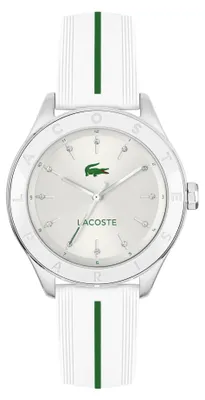 Produktbild von Lacoste Uhr mit DREI-Zeiger-Quarzwerk für Damen Kollektion Billie mit Weisses Si